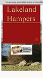 Mobile Screenshot of lakelandhampers.co.uk